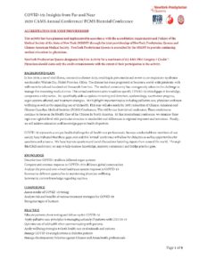 2020 FCMS Conference Program | FCMS